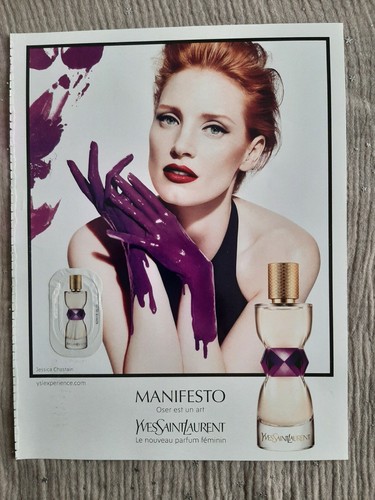 Publicité papier parfum - publicité,