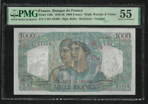 France 1000 francs minerve - france,