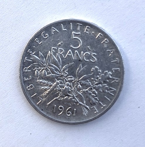 Francs semeuse 1961 - 5,