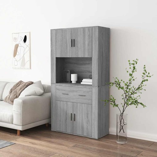 Buffet haut armoire rangement - armoire,