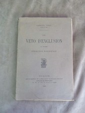 LE VETO D'EXCLUSION en
