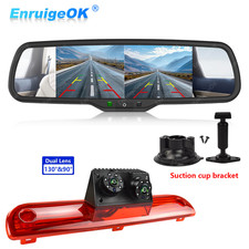 Double Caméra de recul avec ecran AHD IP69Pour Fiat Ducato Peugeot Boxer Citroën