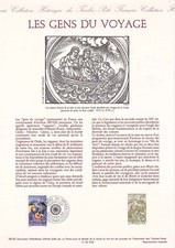 Document philatélique 1er jour 38- 1992 Les gens du voyage Ste Marie de la mer