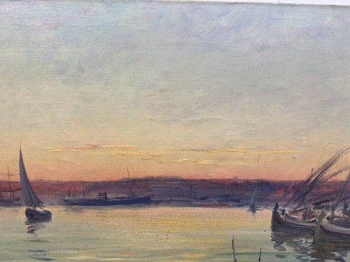 Huile sur toile signée