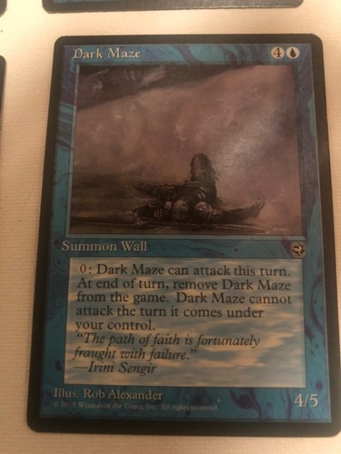 Dark maze mtg - maze, summon
