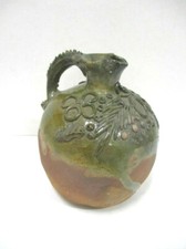 Ancienne petite cruche en terre cuite vernissée