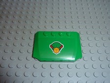 LEGO Wedge 4 x 6 x 2/3 Triple Curved with Box 52031pb080 Set 60052 Cargo Train 