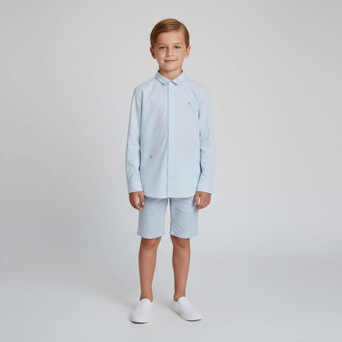 Chemise manches longues en - chemise,