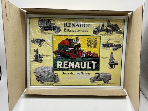 Plaque métal tracteur camion - métal, tracteur/camion