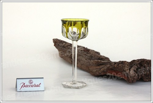 Verre vin rhin cristal - à, du