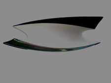 COUPE EN CERAMIQUE BLANCHE ET