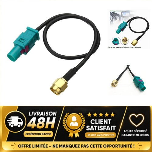 Antenne gps voiture 15cm - gps,