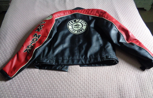 Blouson moto cuir - , vintage