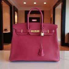 Sac Hermes Birkin 35 rubis