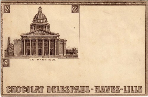 Cpa litho havez lille - litho,