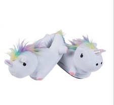 Stuffed Unicorn Slippers