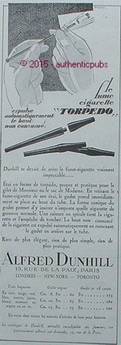 Publicite alfred dunhill fume - publicite,