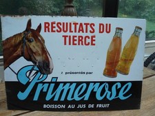 plaque publicitaire primerose annee 1970