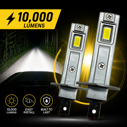 Lumières phare led cob - led,