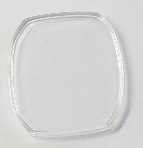 Verre montre octogonale - verre,