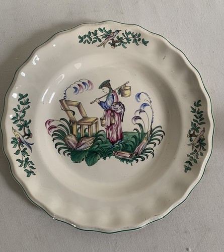 Assiette ancienne fin eme - assiette, 19