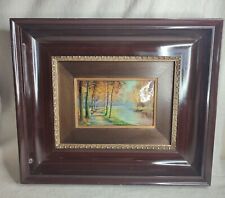 Ancien tableau en émail de