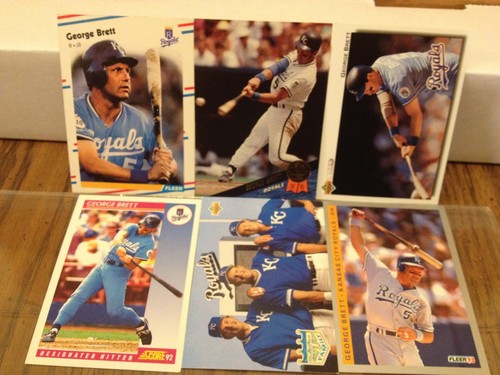 1988 george brett - brett, card