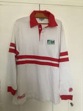 MAILLOT RUGBY COLLECTOR COUPE DU MONDE 2007 COCA COLA TAILLE XL ETAT NEUF