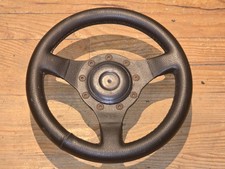 Volant sport vintage en cuir