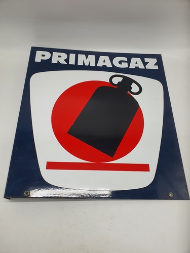 Plaque émaillée primagaz - Émaillée,