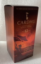 Boite VIDE EMPTY Box, Cardhu, Single Malt Scotch Whisky 12 years, H. Cumming
