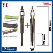 Bougie de préchauffage prévu