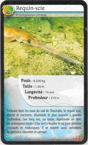 Carte bioviva requin scie - bioviva!,
