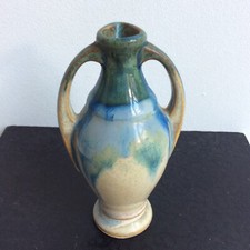 Vase Amphore miniature Grés Signé HG Art Pottery 50