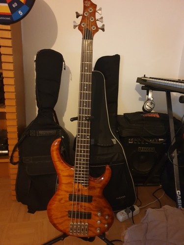 Guitare basse cordes - 5, ibanez