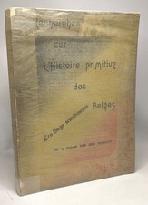 Recherches sur l'histoire