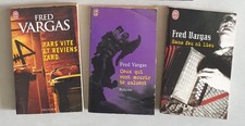 Lot de 3 livres. Fred Vargas