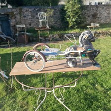 sulky a pedales pour enfant cheval