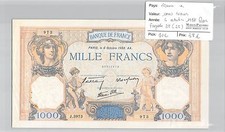 BILLET FRANCE - 1000 FRANCS -