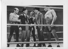 Photo originale Maurice Chevalier L'amour guide catch ring