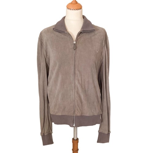 Blouson zippé cuir - zippé, en