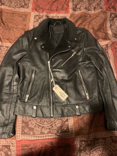 Bolongaro trevor leather biker - bolongaro,