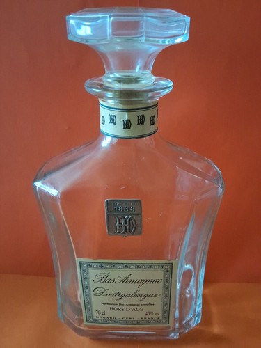 Ancienne bouteille marque - de,