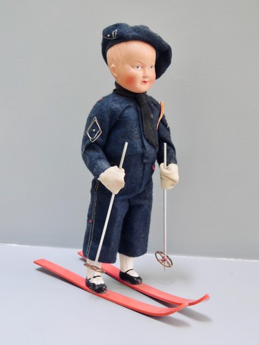 Poupée vintage chasseur - poupÉe, alpin