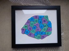 Pin's Puzzle JO Paris 2024 Complet dans son Cadre D'origine - Jeux Olympique Pin