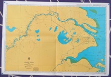 Carte Maritime Admiralty 2946 CHINE CHANG JIANG FEUILLE 1 SHANGHAI À DATONG