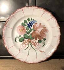 Assiette Faïence Polychrome