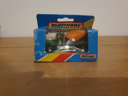 Camion toupie ciment matchbox - camion,