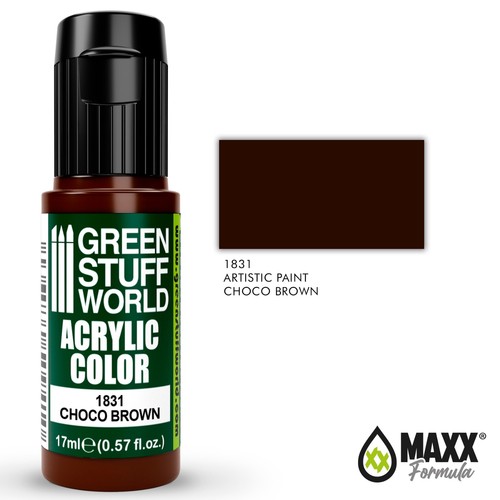 Peinture maquette choco brown - maquette,