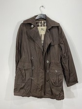 Imperméable Marron Uni